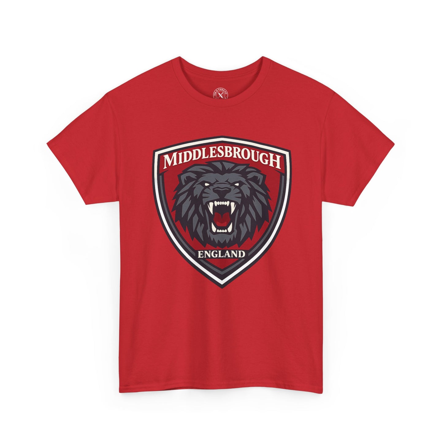 Middlesbrough England Lion Crest