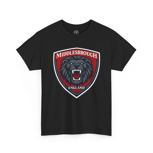 Middlesbrough England Lion Crest