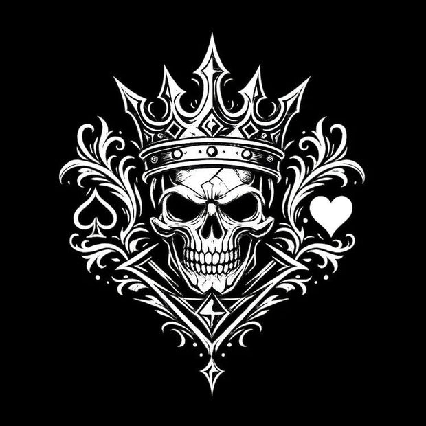 Crown & Bone: Gothic Playing Card T-Shirts and the Symbolism Behind the Deck