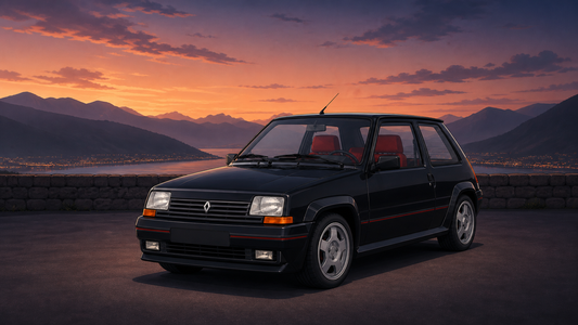 Renault 5 GT Turbo inspired featured image for a classic French hot hatches article