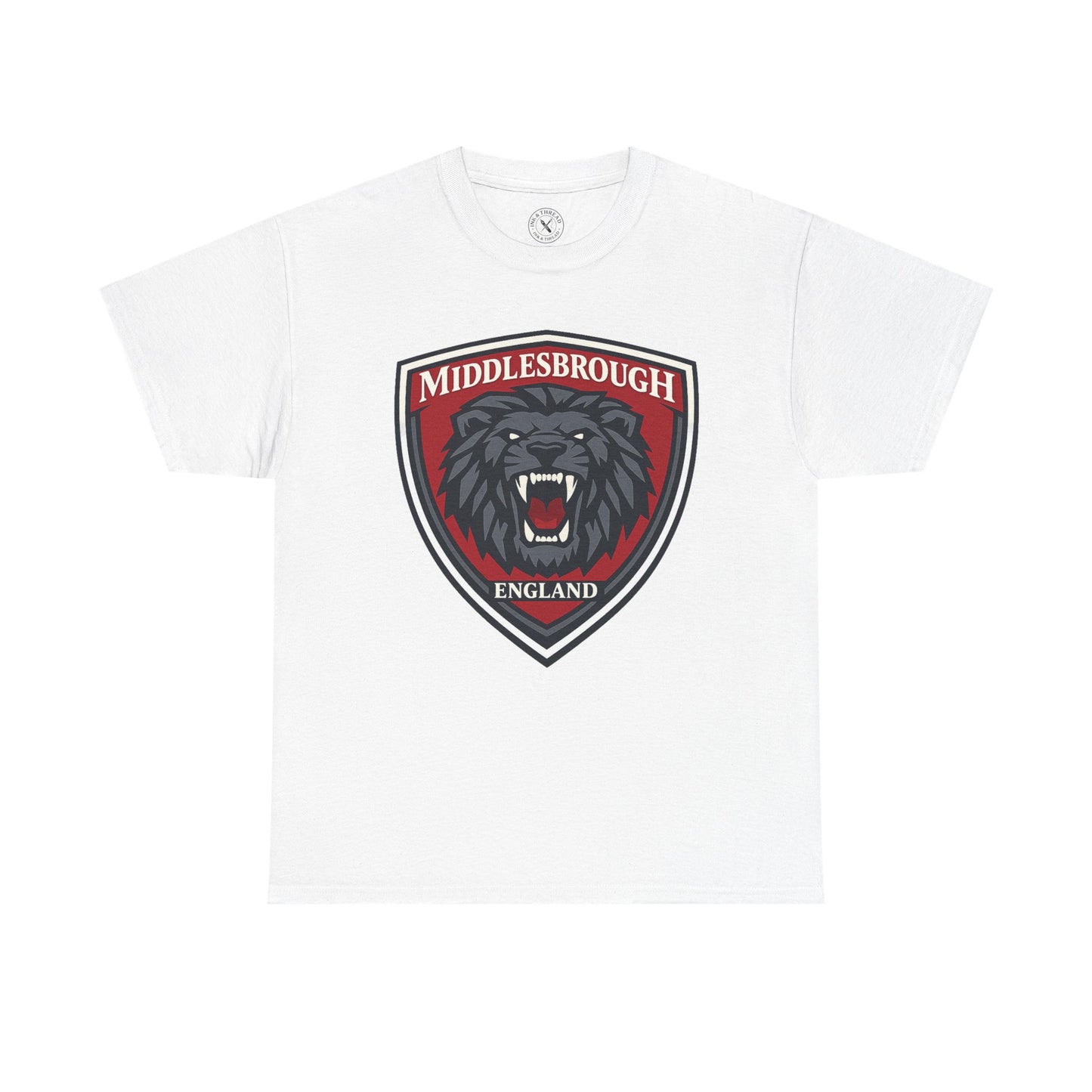 Middlesbrough England Lion Crest