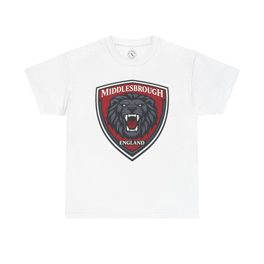 Middlesbrough England Lion Crest