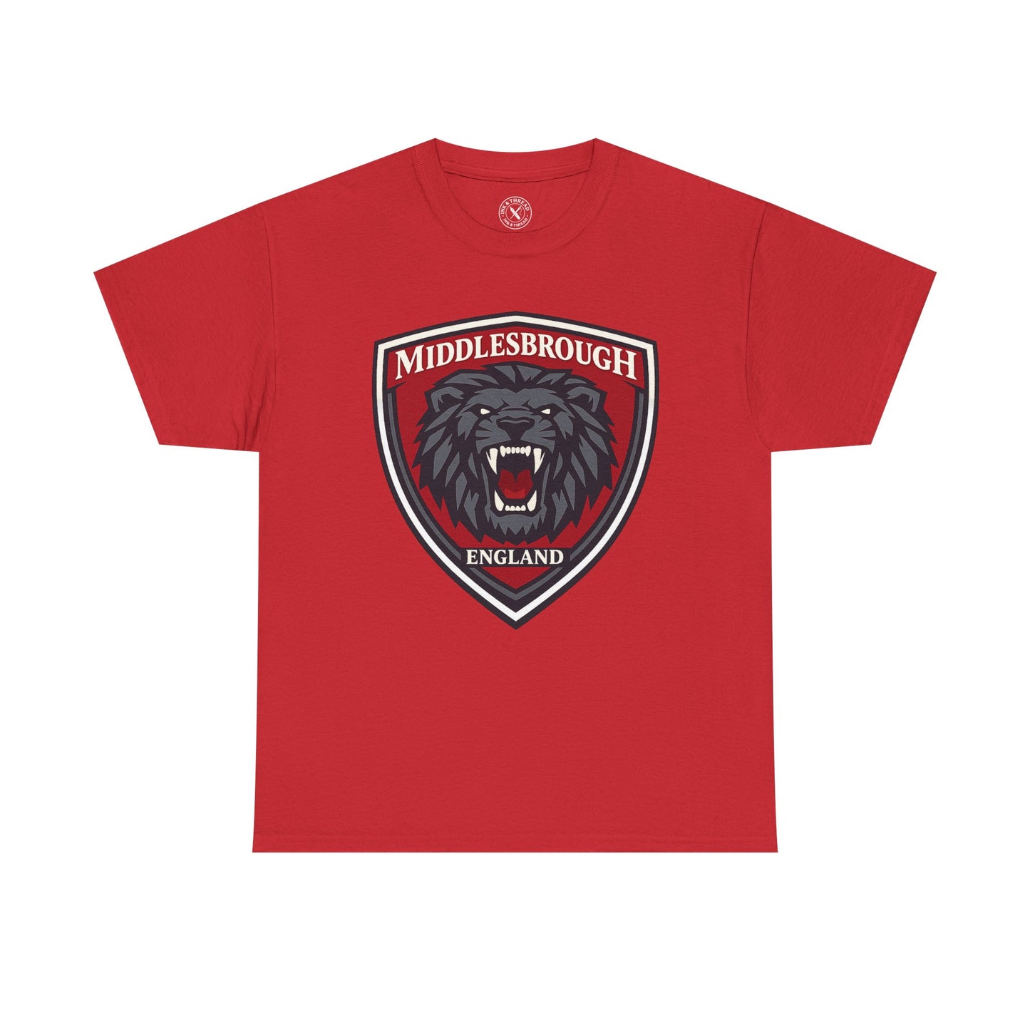 Middlesbrough England Lion Crest
