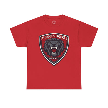Middlesbrough England Lion Crest