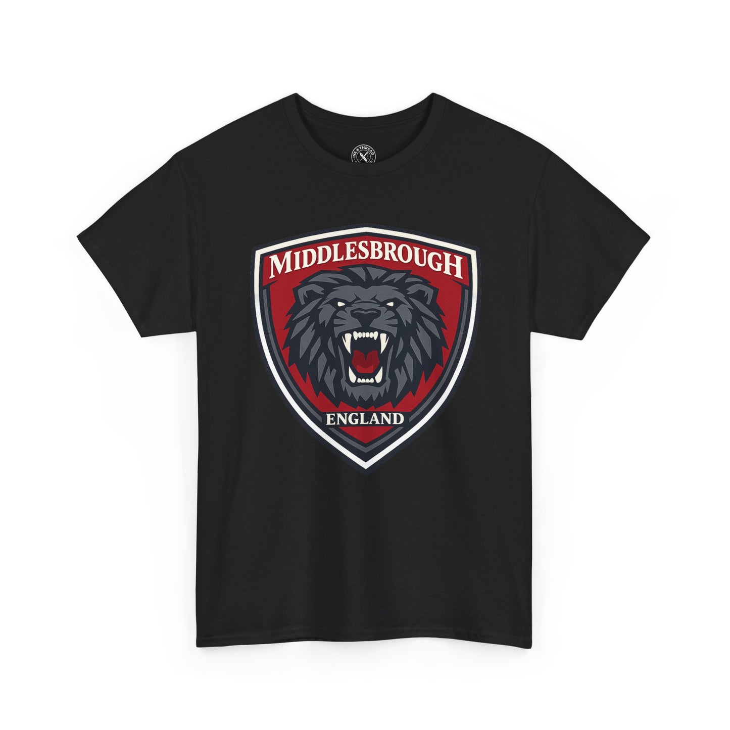 Middlesbrough England Lion Crest