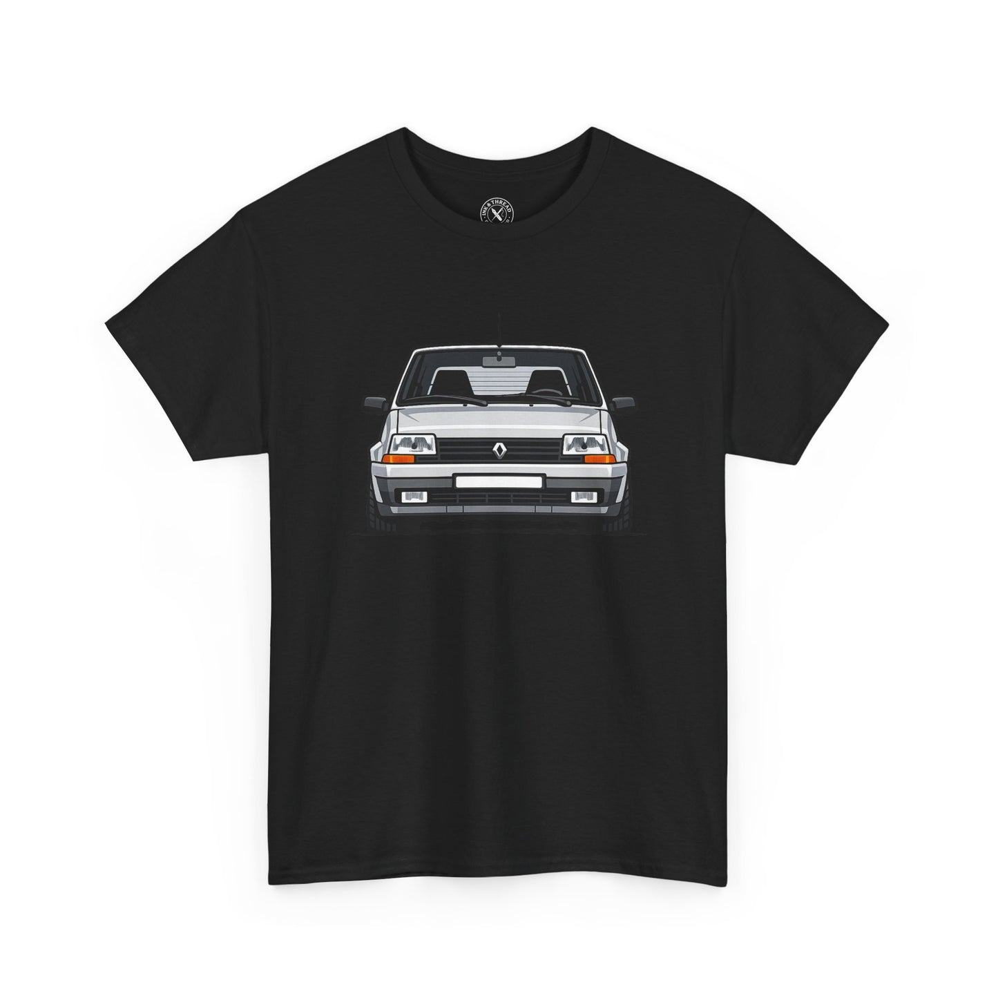 Renault 5 GT Turbo Front White