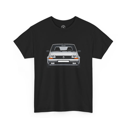 Renault 5 GT Turbo Front White