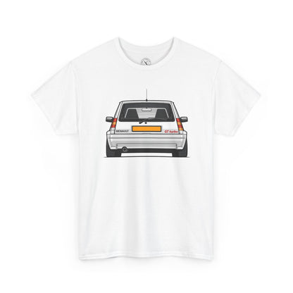 Renault 5 GT Turbo Rear White
