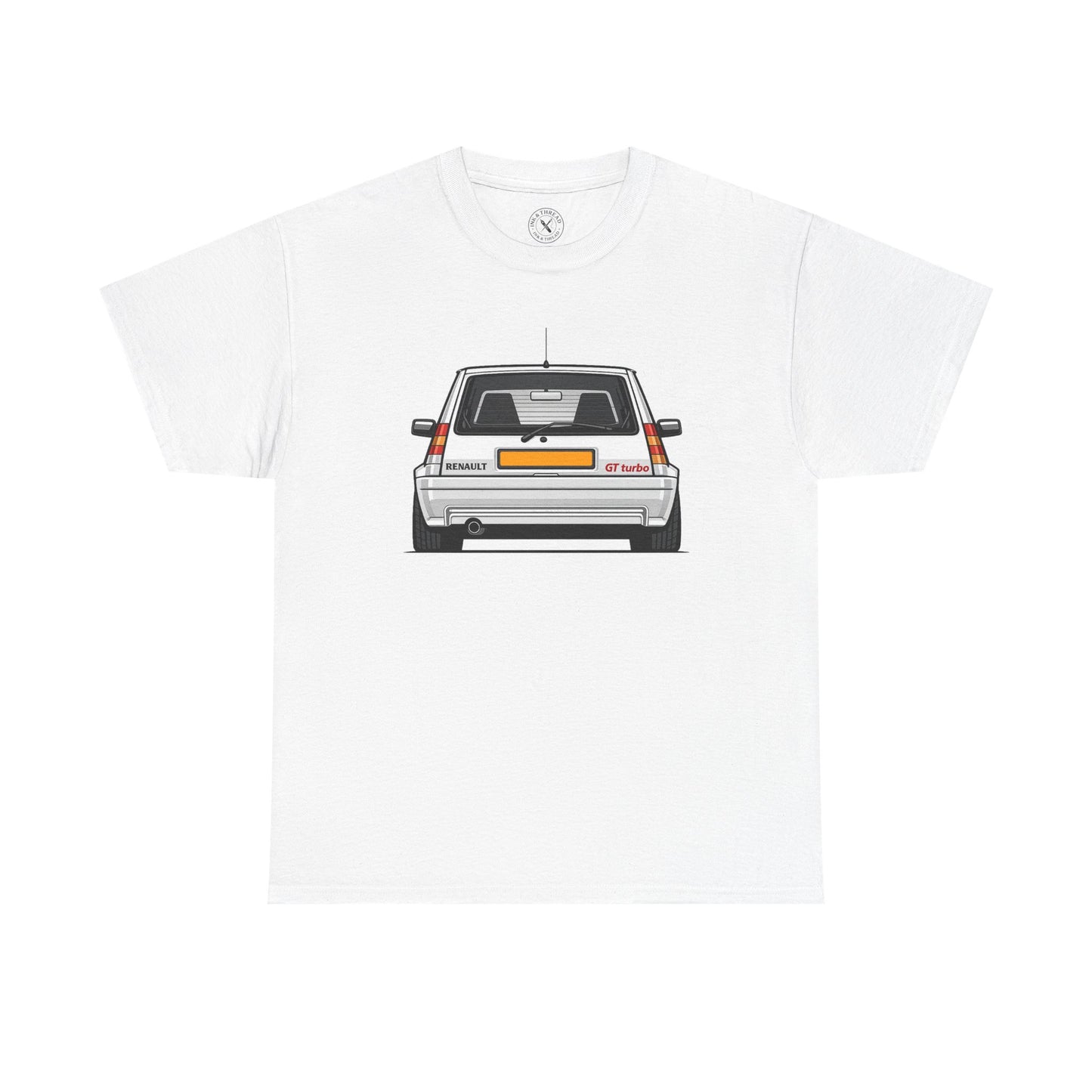 Renault 5 GT Turbo Rear White
