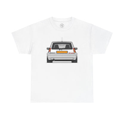 Renault 5 GT Turbo Rear White