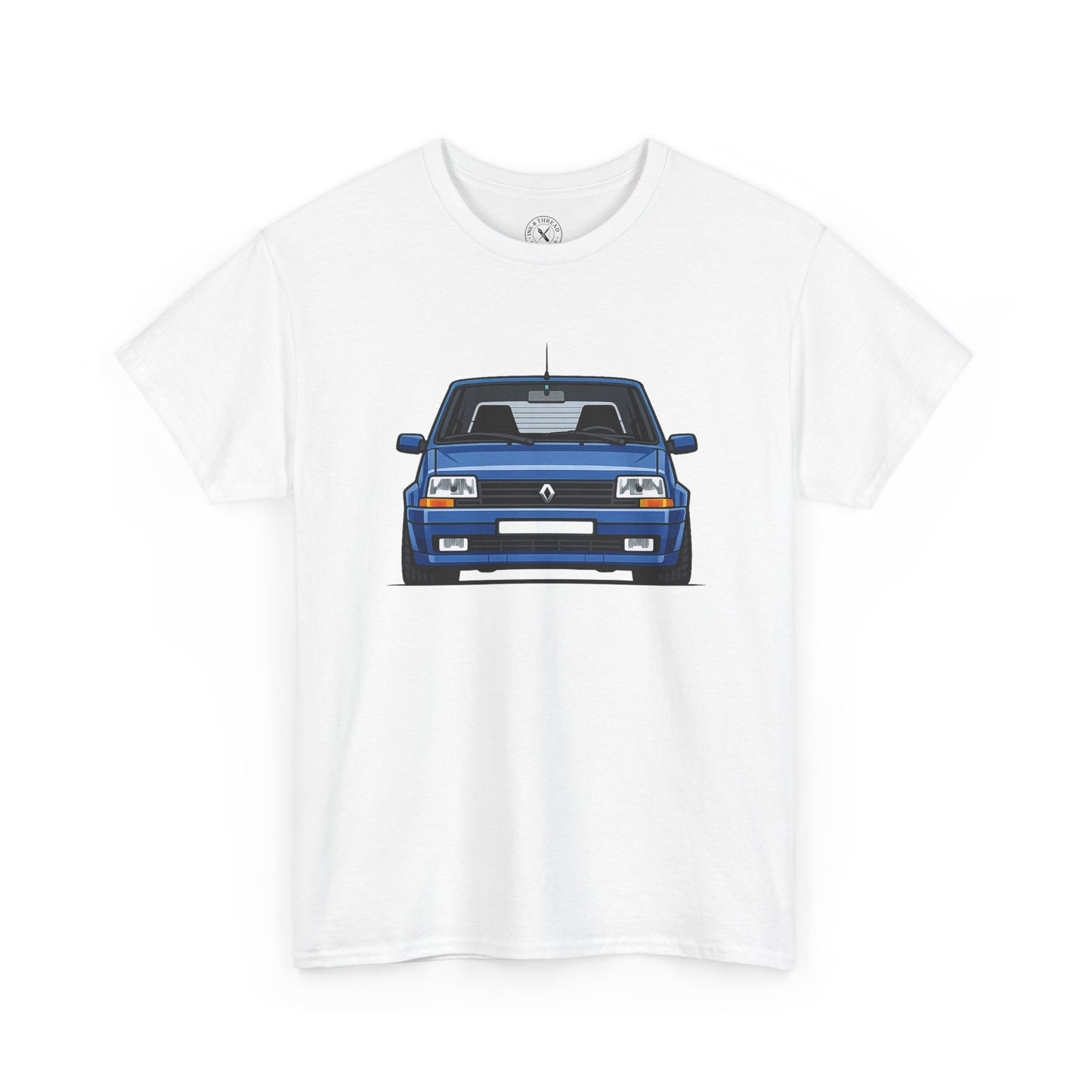 Renault 5 GT Turbo Front Blue