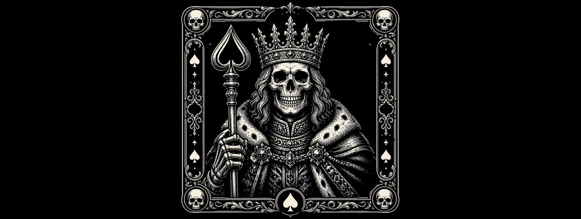 Hero image for the King of Spades meaning article, Ink & Thread