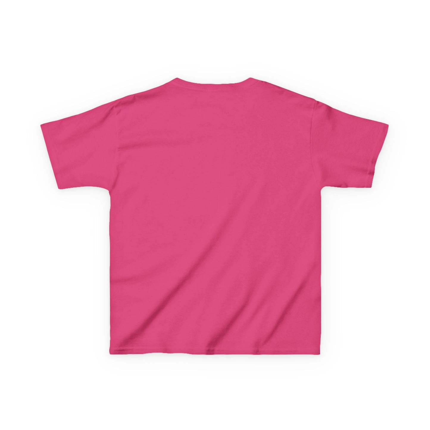 Hot pink Sugar Rush t-shirt back view showing quality construction and fit by Ink & Thread UK