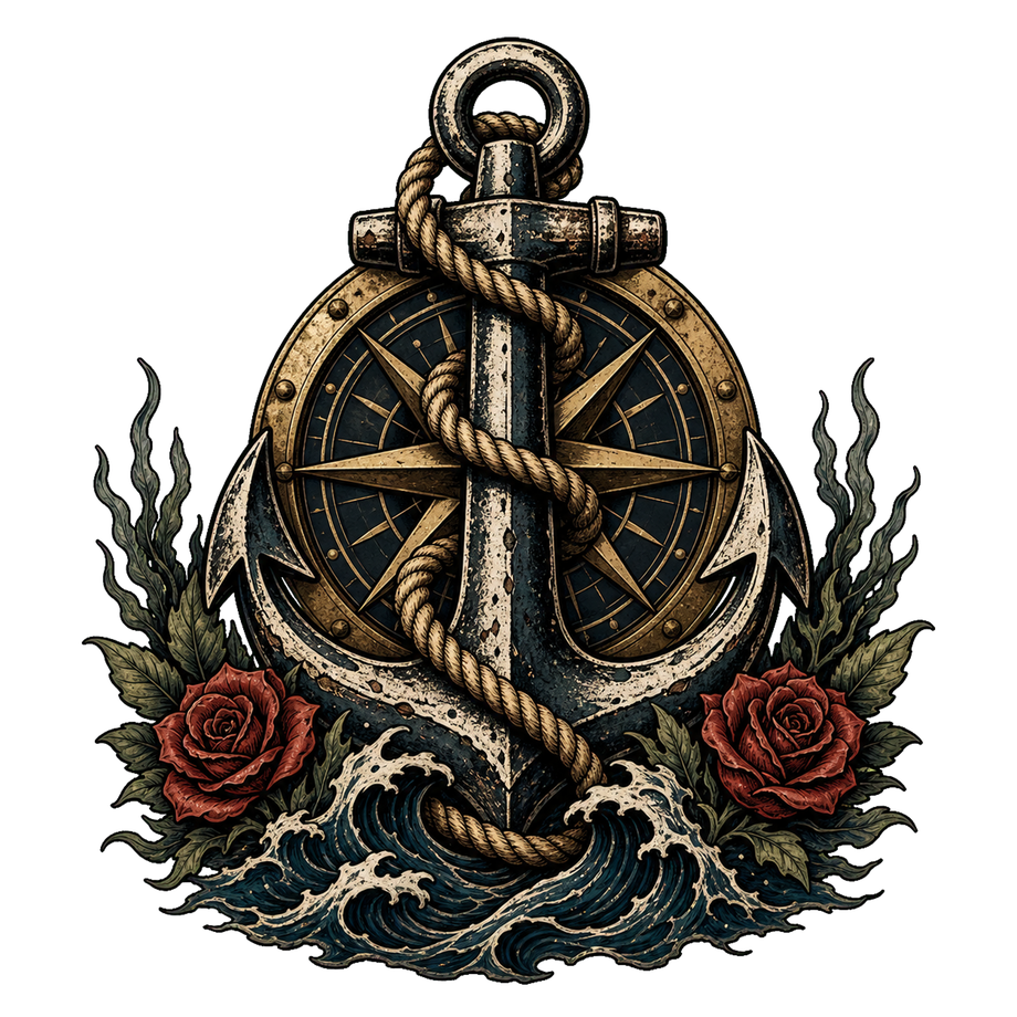 Anchorhold Compass artwork