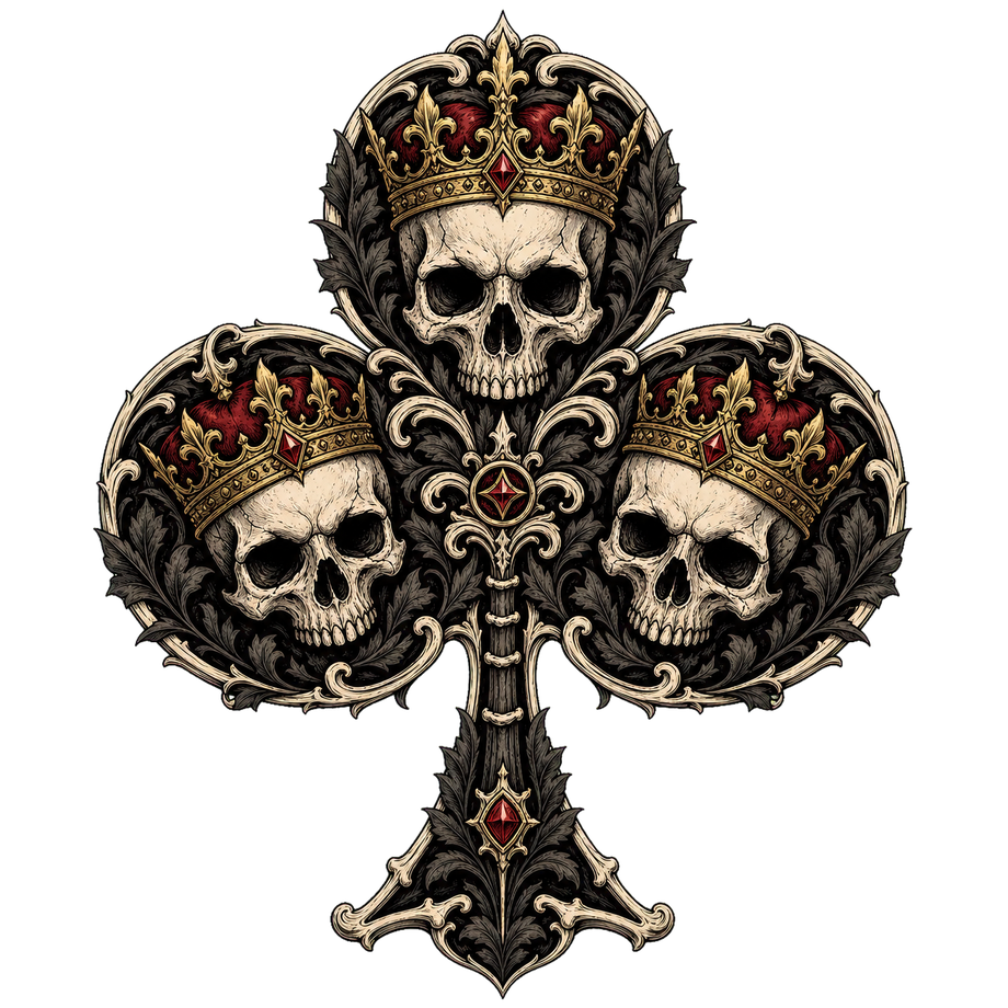 Club of Crowns T-shirt artwork